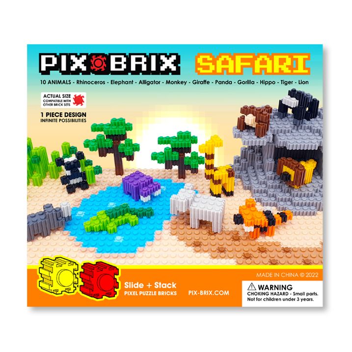 Pix Brix Safari Vending Capsules (2 inch) - Candy Machines