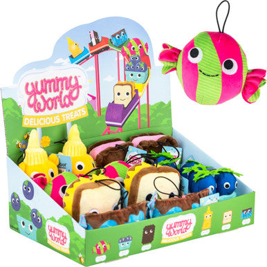 Yummy World™ Delicious Treats Plush 4in Asst (12pcs