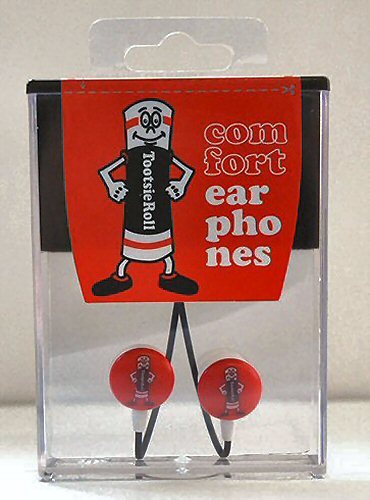 Tootsie Rool Candy Earbuds Tootsie Rool Candy Earbuds