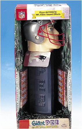 Pez Giant NFL New England Patriots w/Sound