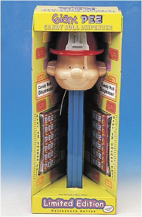 Pez Giant Fireman Collector's Series
