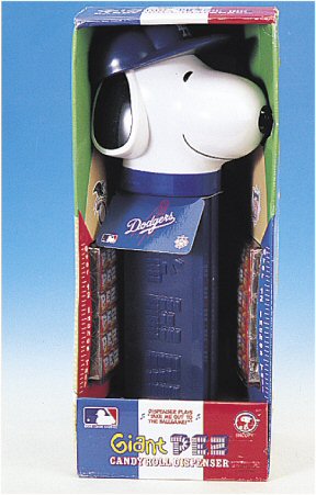 Pez Giant MLB Los Angeles Dodgers w/Music