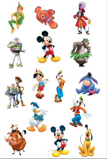 Glitter Temporary Tattoos Disney Classics 3 Vending Tattoos Vending Machine 