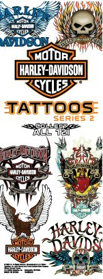 harley davidson tattoo flash