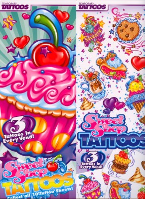 Henna Tattoos  Orleans on Buy Sweet Shop Temporary Vending Tattoos   Vending Machine Supplies On