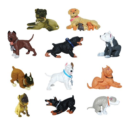 Buy Hood Hounds Figurines w/AdoptaPuppy 2 Vending Capsules Vending