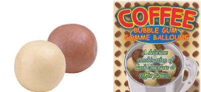 Coffee Flavored Candy and Gumballs