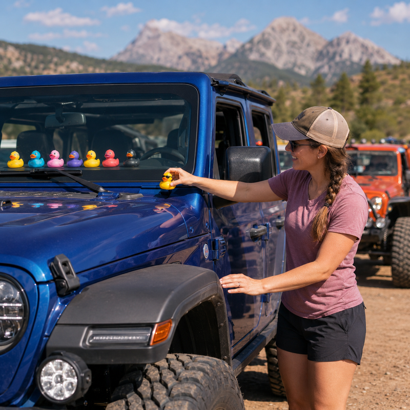Jeep Ducking Explained: History, Rules and Where to Buy Rubber Ducks in Bulk