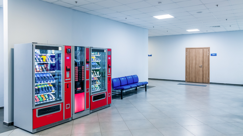 Vending machines financed for business operations