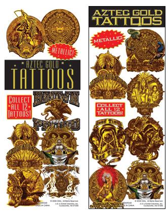 Aztec Tattoos For Sale!