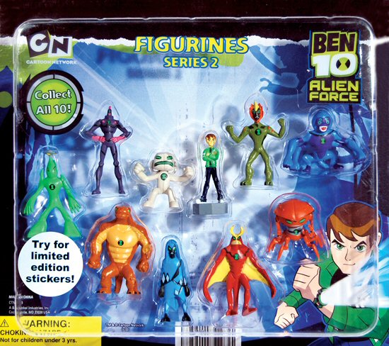 Buy Ben 10 Series 2 w/ Stickers Vending Capsules!