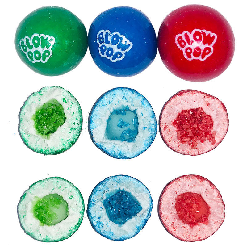Charms Blow Pop Gumballs – The Inside-out Blow Pop Sucker!