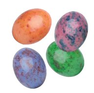 Bubble Gum Easter Eggs