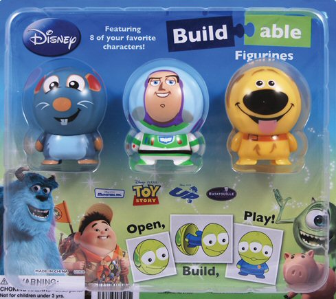Disney Pixar Buildable Capsules!