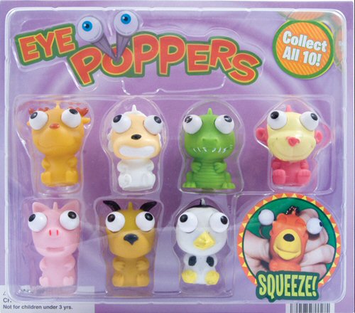 Collect All 10 Eye Poppers Vending Capsules!