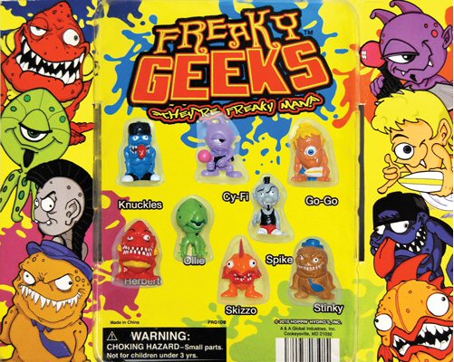 Now Selling Freaky Geeks Vending Capsules