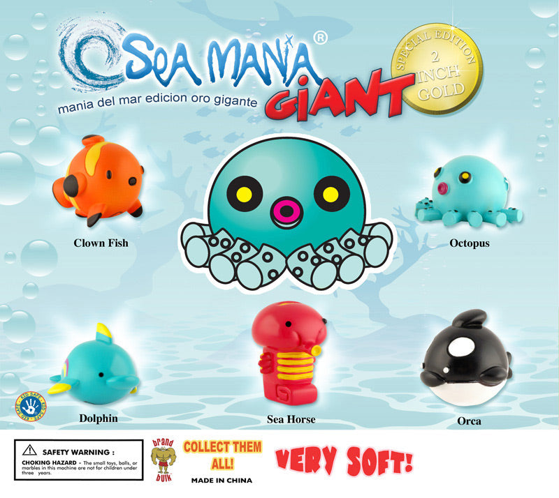 NEW! Giant Seamania Vending Capsules!