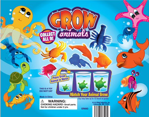 Grow Animals Vending Machine Capsules For Sale