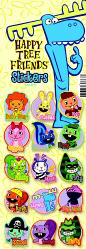 Order Happy Tree Friends Vending Stickers!