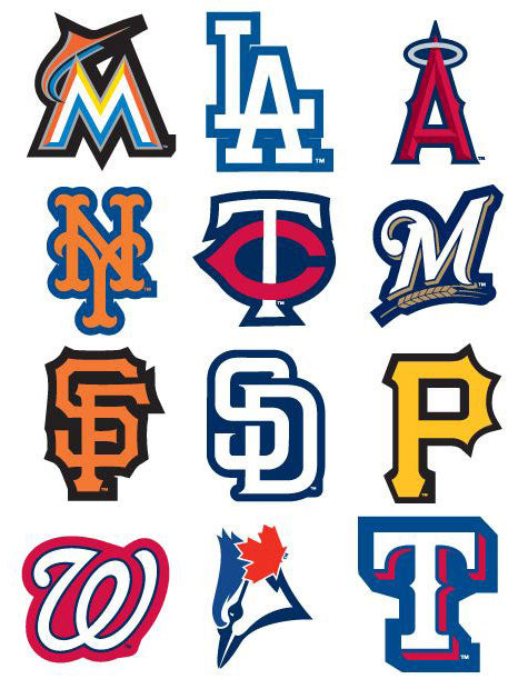 Buy MLB Logo Vending Machine Stickers Today!