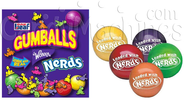 Everyone Loves Nerds Candy and Gumballs