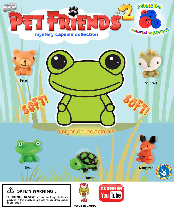 Sqwishland Pet Friends 2 Vending Capsules