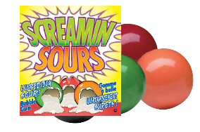 Buy Screamin Sours Gumballs!
