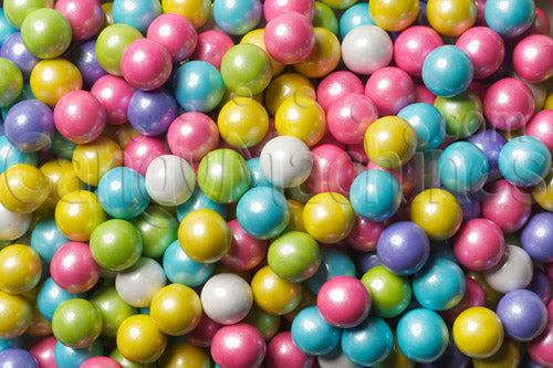 Shimmer Spring Mix Sixlets Candy Available by the Pound