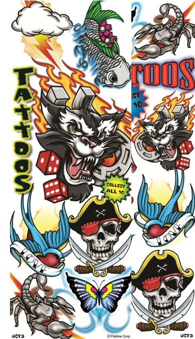 Get Your Ultra Classic Vending Tattoos Now!