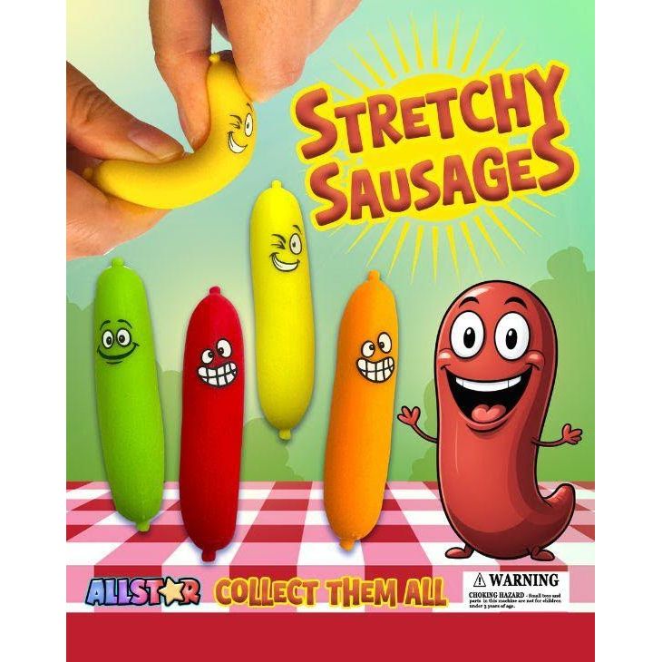 Stretchy Sausages Vending Capsules (2 inch) 250 ct