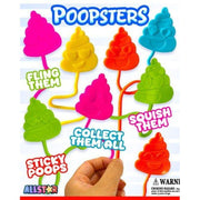 Sticky Poopsters Vending Capsules (2 inch) 250 ct