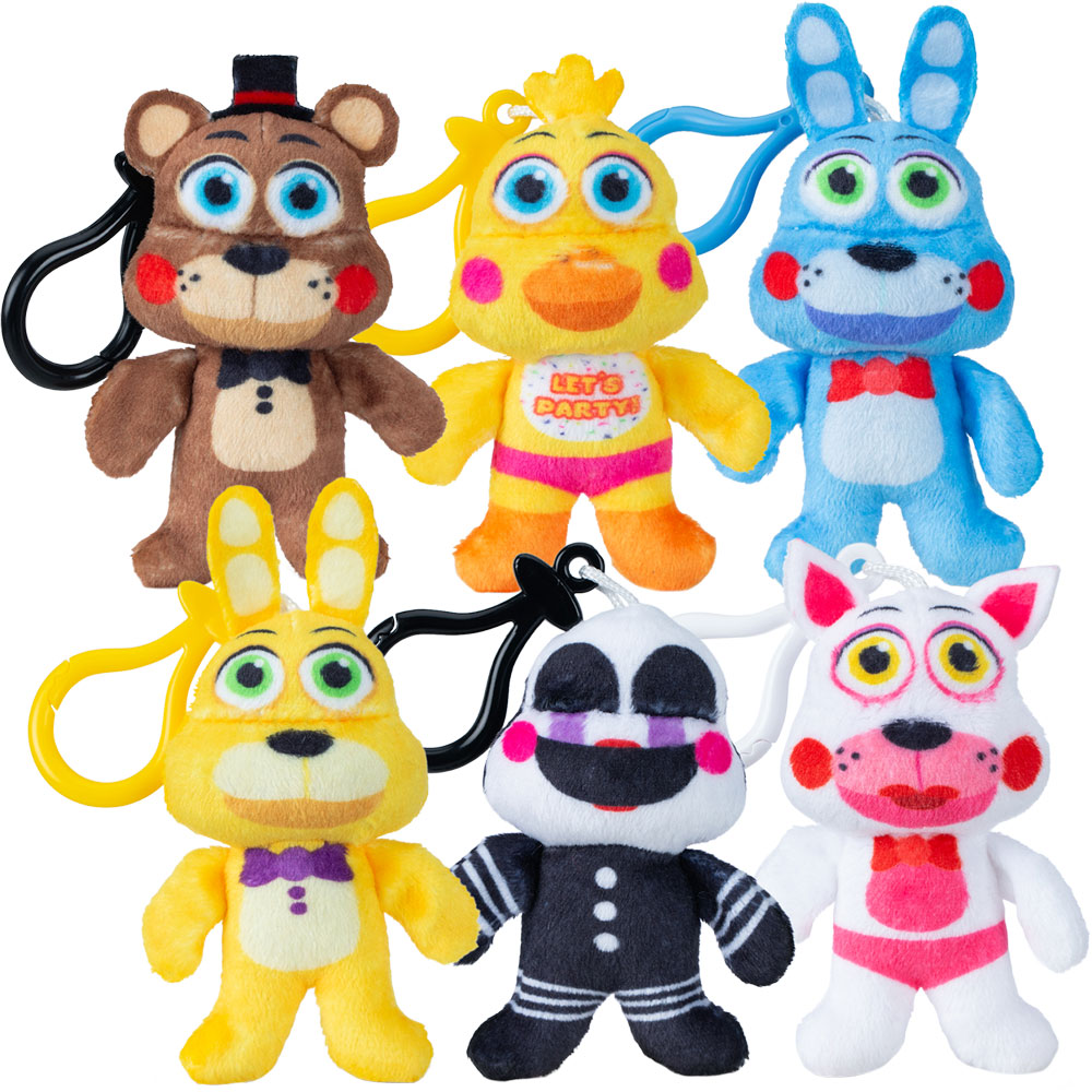 Micro Teenies??Five Nights at Freddy's Keychain Plush (2.5 in) 36 ct