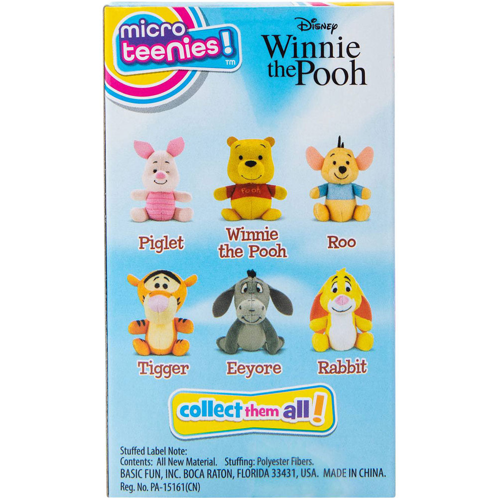 Micro Teenies Disney? Pooh Assorted Boxed Plush 2.5 in (18 ct)