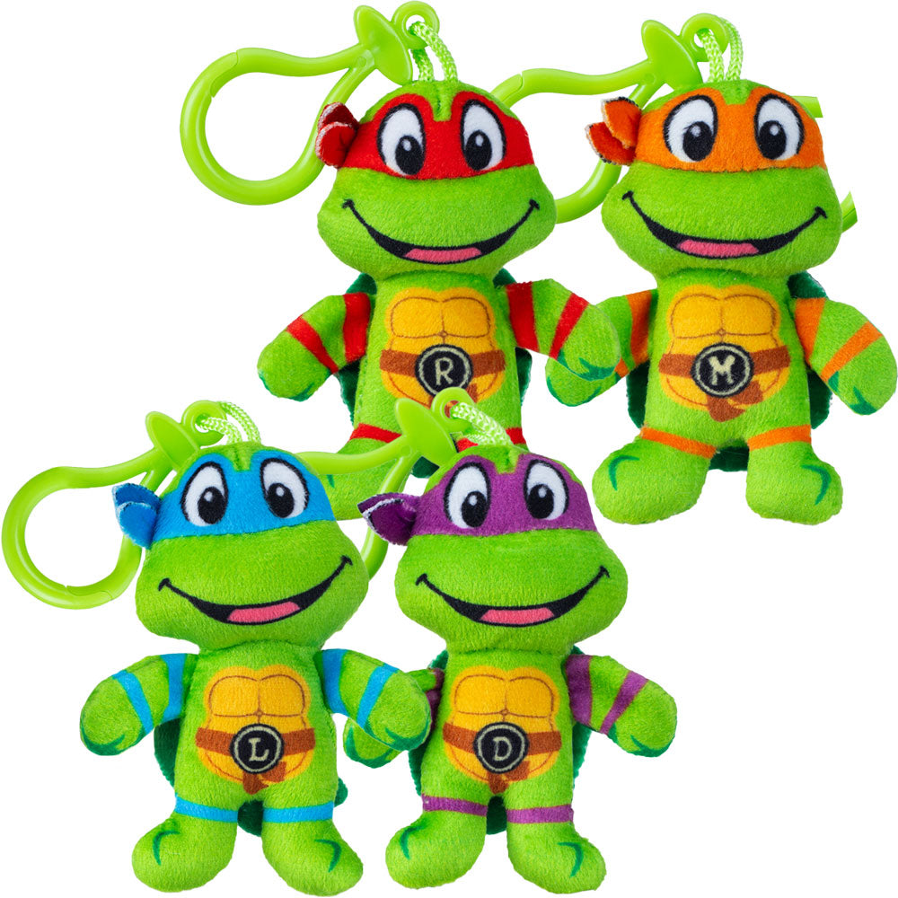 Micro Teenies??Teenage Mutant Ninja Turtles Keychain Plush (2.5 in) 36 ct