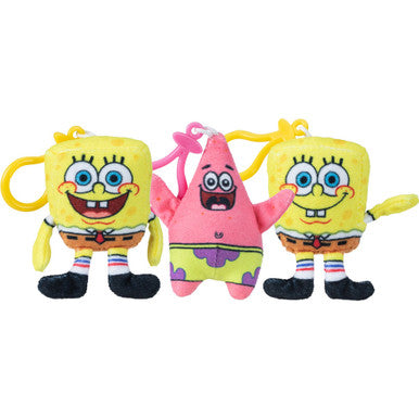 Micro Teenies™ SpongeBob Keychain Plush (2.5 in) 36 ct