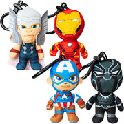 Micro Teenies??Avengers Keychain Plush (2.5 in) 36 ct
