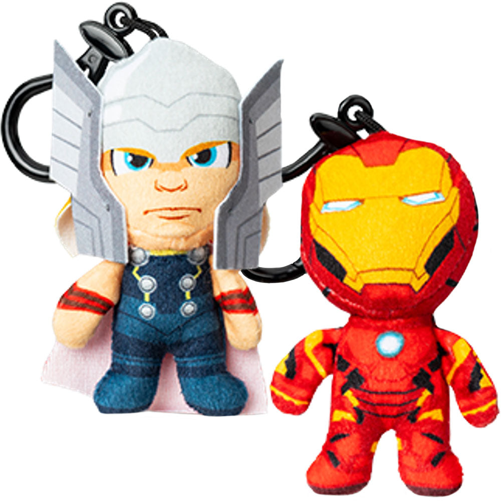 Micro Teenies??Avengers Keychain Plush (2.5 in) 36 ct