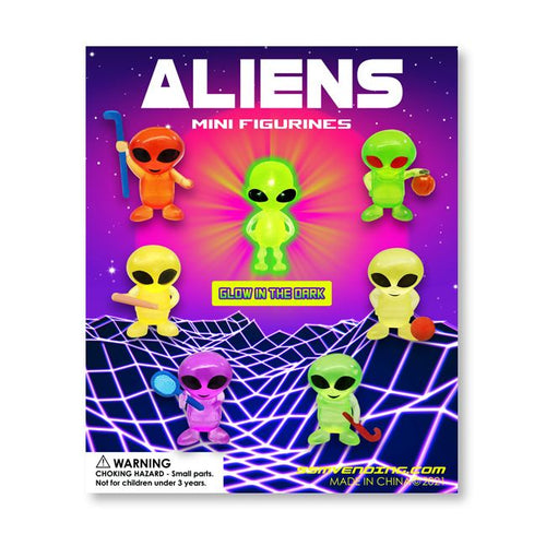 Aliens Sports Figurines Vending Toys (1-inch) 250 ct