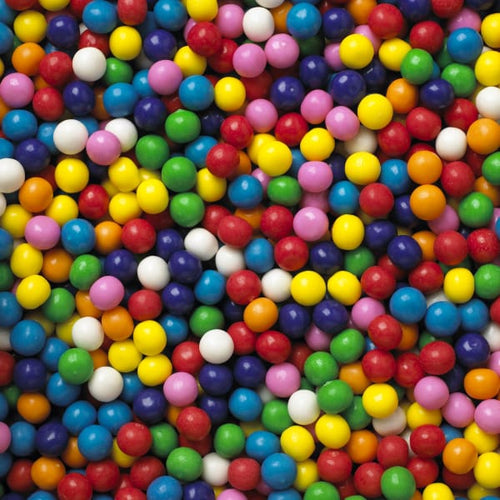 Assorted Dubble Bubble Logo Gumballs,.75-inch (1900 ct)