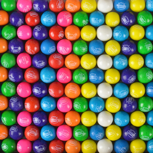 Dubble Bubble Logo Assorted Gumballs,.5-inch (8500 ct)