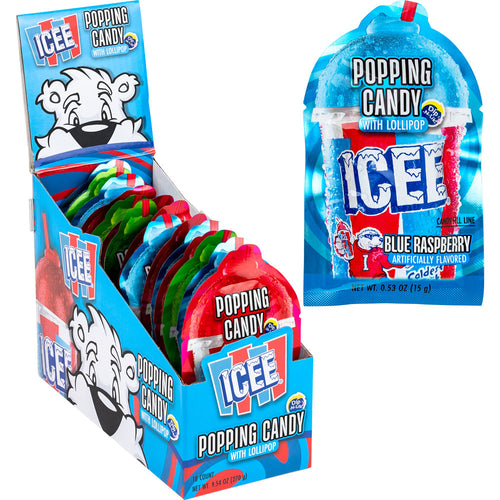 ICEE Popping Candy with Lollipops (18 ct)