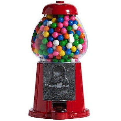 Junior Red Carousel Gumball Bank (12-inches)