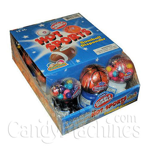 Dubble Bubble Sports Ball Gumball Dispensers