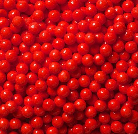 Decorator Candy Beads - Red