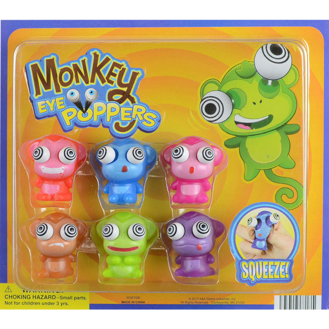 Monkey Eye Poppers Vending Capsules (2-inch)