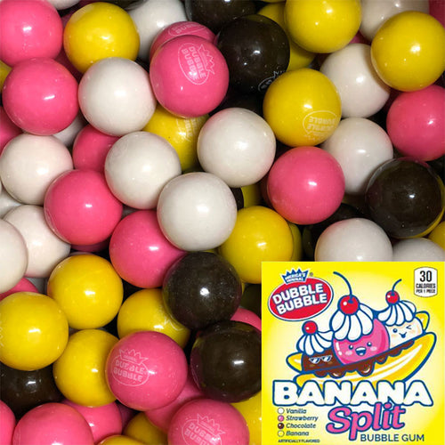Banana Split Gumballs (1 inch) 850 ct