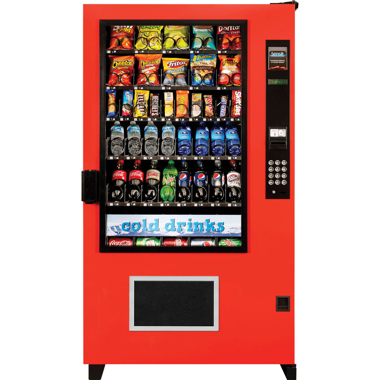 AMS 39 Outdoor Snack and Drink Vending Machine – CandyMachines.com