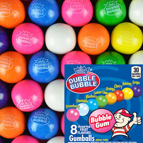 Dubble Bubble Assorted Gumballs,.92-inch (1080 ct)