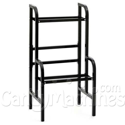 18" Black Bulk Vending Machine Rack