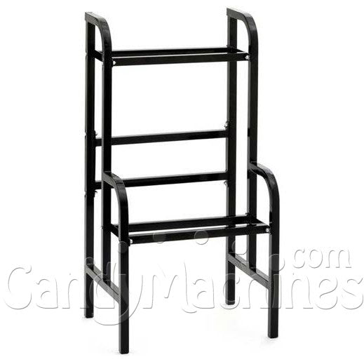 18 Black Bulk Vending Machine Rack